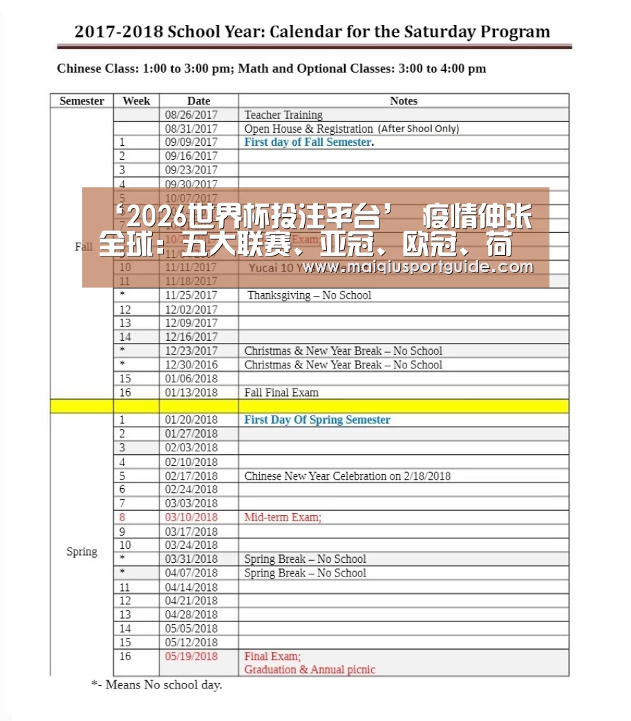 ‘2026世界杯投注平台’
疫情伸张全球:五大联赛、亚冠、欧冠、荷甲、葡超停赛停摆(图2) 2026世界杯投注平台