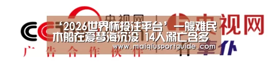 ‘2026世界杯投注平台’一艘难民木船在爱琴海沉没 14人溺亡含多名儿童(图3) 世界杯竞猜平台