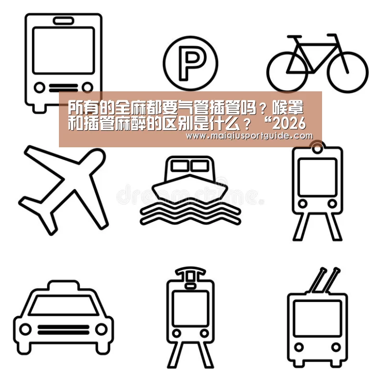 所有的全麻都要气管插管吗?喉罩和插管麻醉的区别是什么?“2026世界杯投注平台”(图1) 世界杯竞猜平台官网
